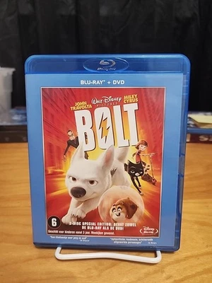 Bolt (Blu-ray) John Travolta Miley Cyrus Susie Essman Mark Walton (UK IMPORT) - Image 1 of 4