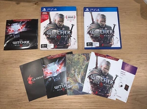 The Witcher 3 Wild Hunt - Card Sleeve Edition - PS4 PlayStation 4 - Complete - Picture 1 of 4
