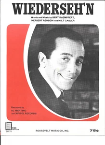 "Wiederseh'n" sheet music by Bert Kaempfert, Herbert Rehbein, Milt Gabler - Picture 1 of 1