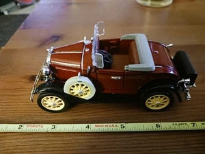 National Motor Museum Mint 1931 Burgundy Ford Model A Roadster Diecast Scale1/32 - Picture 1 of 10