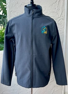 Port Authority Lumina Core Soft Shell Heather Gray Jacket Men's Large - Picture 1 of 13