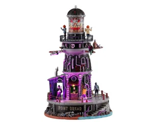 LEMAX 15722 - POINT DREAD LIGHTHOUSE - Spooky Town Halloween Neu - Bild 1 von 1