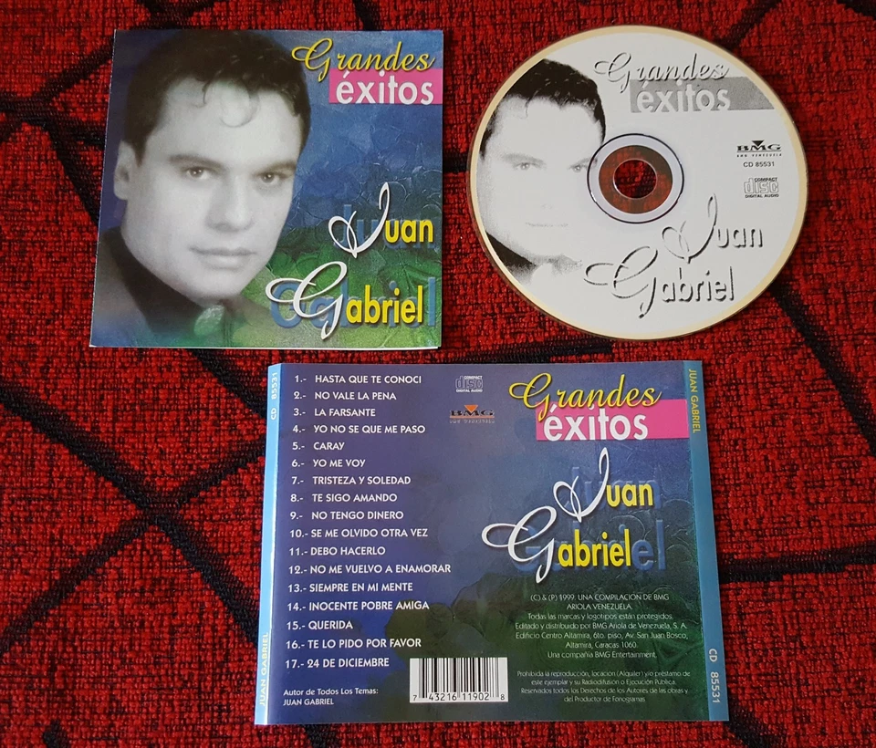 JUAN GABRIEL ** Grandes Exitos ** RARE Venezuela CD 1999 - Image 1 of 1