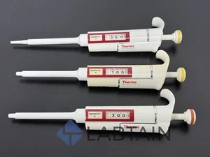 x3) Thermo Scientific Finnpipette F1 Manual Pipettes2-20uL | 10-100uL | 30-300uL - Picture 1 of 10