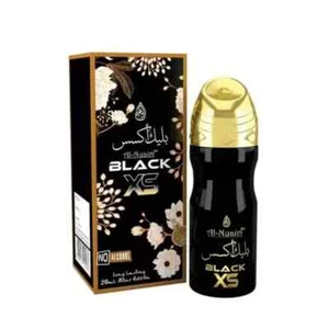 Al Nuaim Black XS 20ml Attar Perfume  Alcohol Free Long Lasting Fragrance - Picture 1 of 3