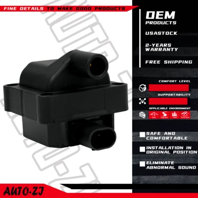 High Tension Ignition Spark Coil OEM for Vespa GT60 GTS GTV LX LXV Sprint 58120R - Imagem 1 de 4