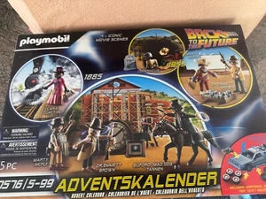 Playmobil 70576 Adventskalender Western und Back to the Future. Neu mit OVP! - Bild 1 von 7