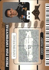 2009 Press Pass Stealth Confidential Classified Bronze #PC3 Casey Mears