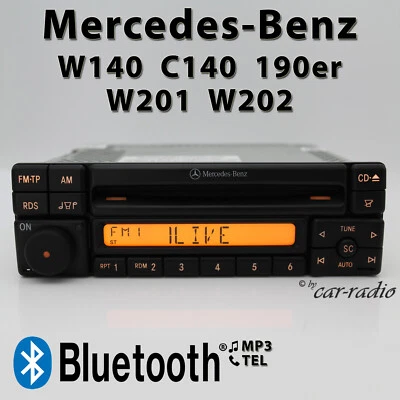Original Mercedes Special MF2297 Bluetooth Radio MP3 190er W201 W202 W140 C140 - Bild 1 von 4