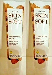 x2 * AVON * Skin-So-Soft * Comforting Shea * Hand Cream * 3.4 oz * Lotion * LOT - Picture 1 of 4