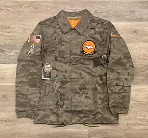Chaqueta Nike NFL Denver Broncos 2019 Salute To Service AT7781-222 para hombre L nueva con etiquetas - Imagen 1 de 10