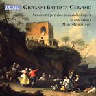 Giovanni Battista Gervasio: Six Duets Para Dos Mandolinas, Op. V, De Bon