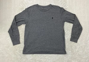 Polo Ralph Lauren Mens Size XL Long Sleeve Round Neck Gray Shirt - Picture 1 of 9