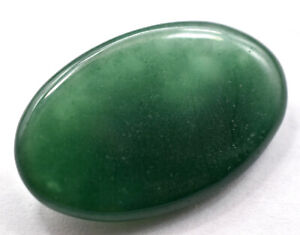 Natural African Green Jade 38.30 Ct Certified Cabochon Unheated loose Gemstone