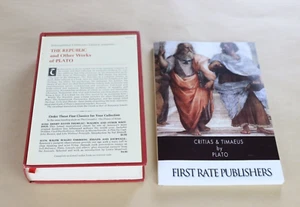 Plato's Republic and Other Works Plus Critias & Timaeus In Like New Condition - Picture 1 of 15