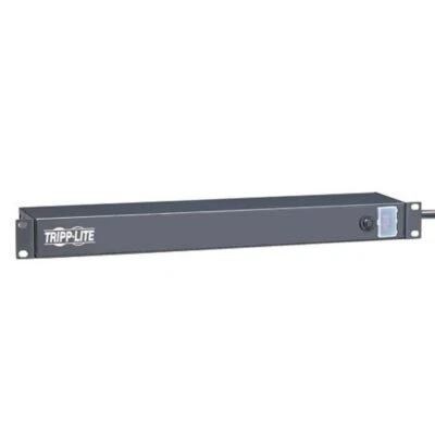Tripp Lite 6 Outlet Rackmount Network-Grade PDU Power Strip, Rear-Facing, 1U, - Image 1 of 4