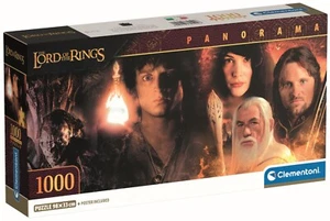 NEW Clementoni Panorama Jigsaw Puzzle 1000 Piezas Pcs 39502 The Lord of the Ring - Bild 1 von 2