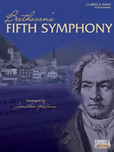 Beethoven's Fifth Symphony for Clarinet & Piano * Shipped from Publisher! - Picture 1 of 1