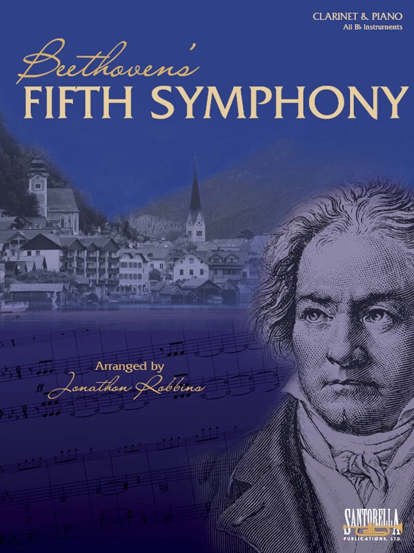 Beethoven's Fifth Symphony for Clarinet & Piano * Shipped from Publisher!  - Image 1 of 1