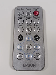 Epson Remote Control 6008203 Genuine OEM - Tested, Works - Picture 1 of 5