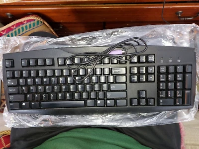 Keyboard Model: SK-1688, BLACK, PS/2 NEW OUT OF BOX. TESTED, REBOXED. - Image 1 of 3