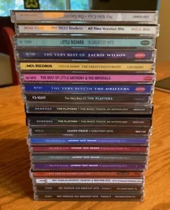 14 CD Collection - Ray Charles / Fats Domino / Little Anthony / Drifters + More - Picture 1 of 1