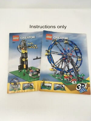 ONLY instructions two of three books Lego 4957 Ferris Wheel Creator 3 in 1 2007 - Image 1 of 3