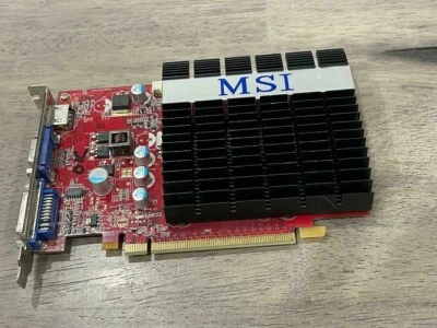 MSI N9400GT-MD512 GeForce 9400GT 512MB/128bit GDDR2 PCI-E Graphics Card - Image 1 of 3