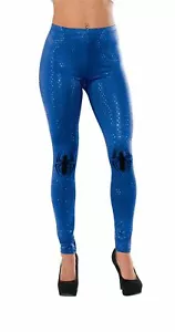 Women's Marvel Universe Spider-Girl Adult Sequin Leggings One Size Halloween - Picture 1 of 1