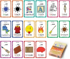Phonics Consonant Blends Sounds Learning Cards (1-Deck) - Picture 1 of 8