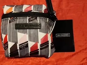 Lulu Guinness Faltbare Einkaufstasche Lippenstift Print - Bild 1 von 3