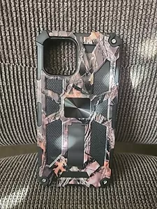 For iPhone12 Pro Max  Shockproof Bumper Magnetic Camouflage Brown Case - Picture 1 of 3