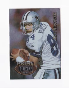 1995 Playoff Prime #60 Jay Novacek Dallas Cowboys Wyoming - Imagen 1 de 2