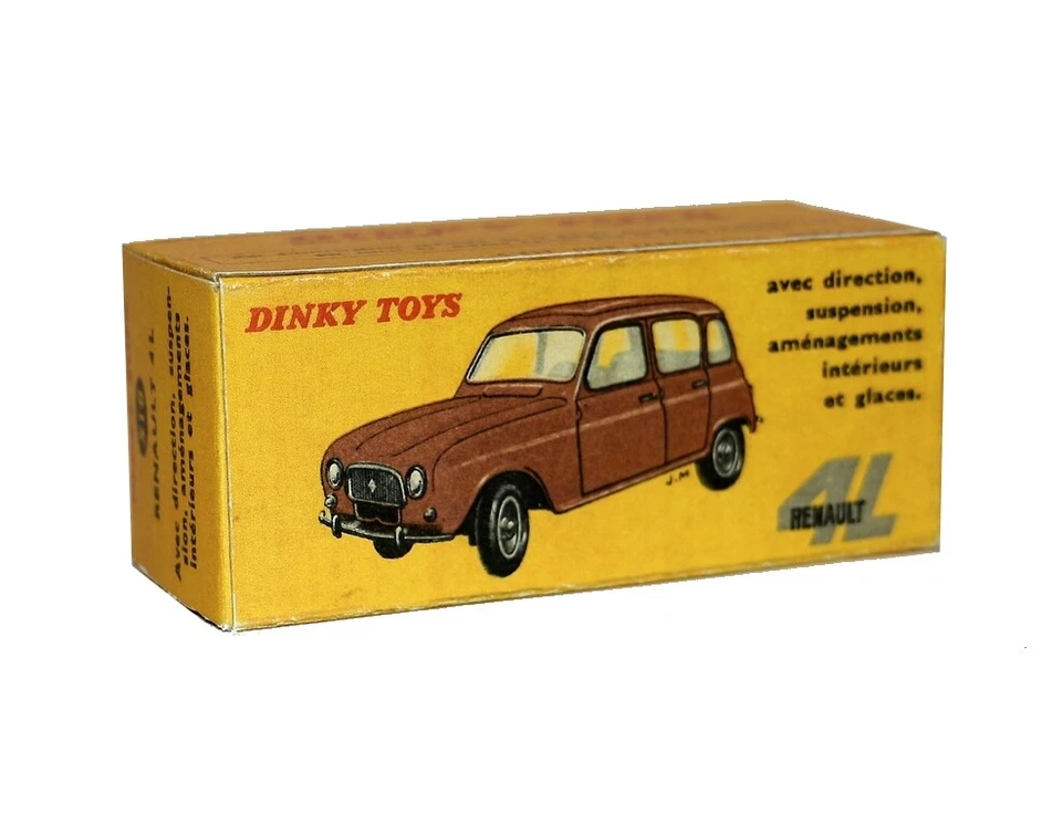 Dinky Toys boîte repro 518 renault 4 L