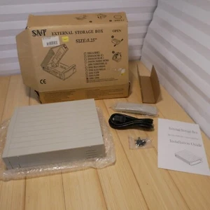NOS External Storage Box for IDE Hard Drive SNT-2501 Firewire 1394 Interface - Picture 1 of 13