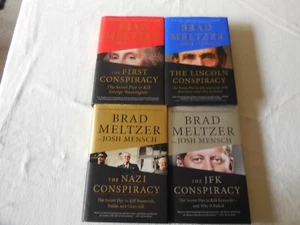 BRAD MELTZER AND JOSH MENSCH 4 Hardcovers with Dust Jackets - Picture 1 of 1