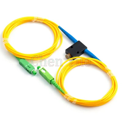 Mechanical Variable Adustable Optical SM 1260-1650nm SC/APC Fiber Attenuator - Image 1 of 4