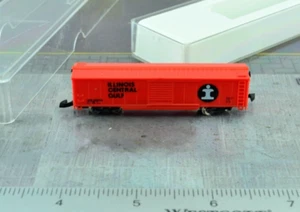Marklin 8681 Illinois Central Gulf Orange Box Car Z Scale - Picture 1 of 3