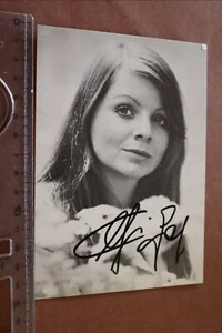 gran tarjeta antigua cantante Elfi Graf original firmada - Imagen 1 de 2