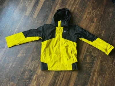 NEW Columbia Boys' Bugaboo II Fleece Interchange Jacket 3 - 1 XL 18/20 Lemon - Image 1 of 2