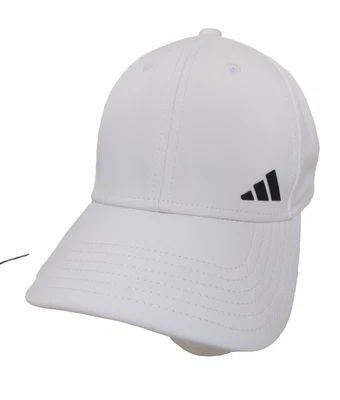 $26 ADIDAS Gorra Sin Espalda 2 Sombrero Ajuste Ajustable Blanco Cola de Caballo Aeroready Para Mujer Foto 1 de 4