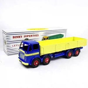 DINKY TOYS 1/43 VINTAGE FLATBED TRANSPORTER CARGO BODY CAR ALLOY SCENE CAR MODEL - Picture 1 of 5