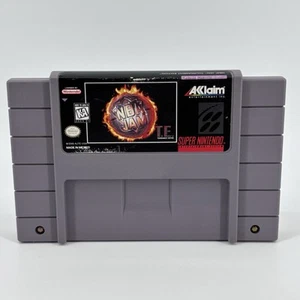 NBA Jam TE SNES Super Nintendo Video Game Cartridge 1994 Acclaim Authentic Works - Picture 1 of 9
