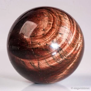 48g32mm Esfera Ojo de Tigre Rojo Bola de Cristal Cuarzo Natural Piedras Preciosas Curativas Chakra - Imagen 1 de 10