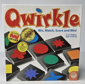 Qwirkle MindWare Strategy Game Mix & Match 108 Tiles 2 - 4 Players Ages 6+ GUC - Picture 1 of 22
