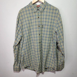 Abercrombie & Fitch Y2K Hemd Herren L kariert Button Down Arbeit Chore Large - Bild 1 von 8