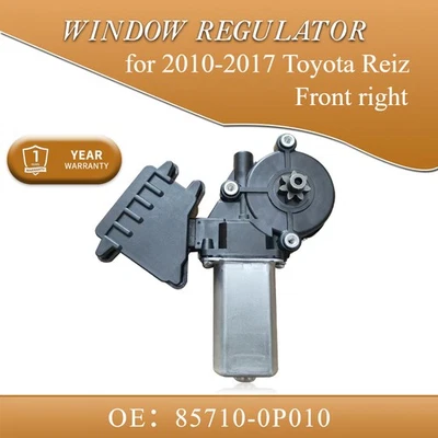 for 2010-2017 Toyota Reiz (Mark X) Front right Power Window Motor 85710-0P010 - Image 1 of 4