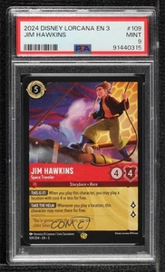 2023 Disney Lorcana - Into The Inklands Jim Hawkins Space Traveler PSA 9 MINT - Picture 1 of 2