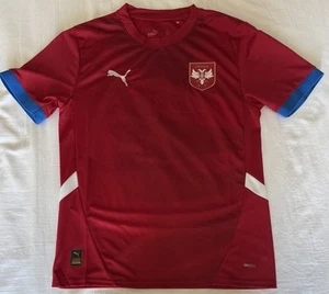 Puma FSS Serbia National Team 2024/25 Home Soccer Jersey 774300-01 Men’s Sz: M - Picture 1 of 7