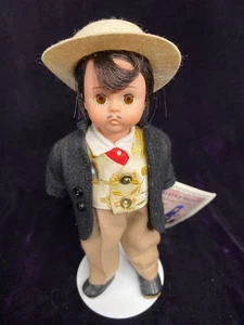 Vintage Madame Alexander Rhett Puppe Jubiläum II 7,5" Sammlerstück mit Etikett & Hut - Bild 1 von 10